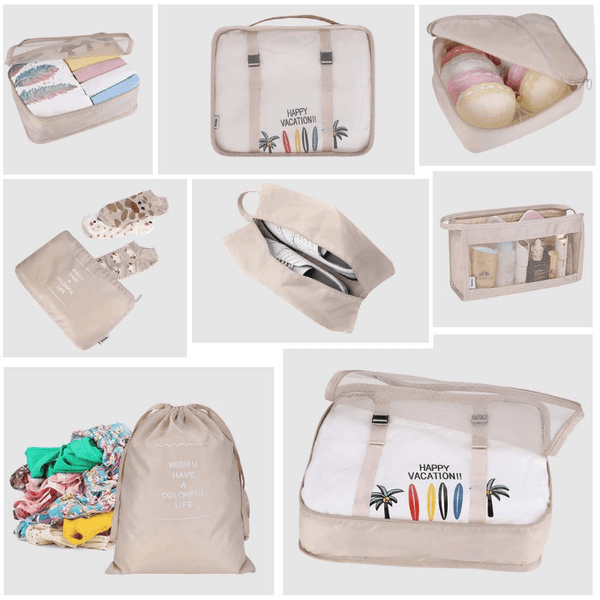 LinaTravel Koffer-Set Organizer (10tlg.)