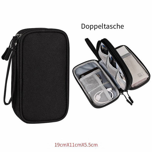 Kabeltasche Reise Organizer - Doppeltasche