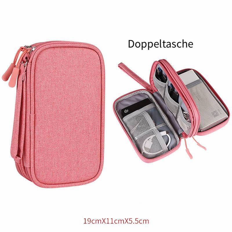 Kabeltasche Reise Organizer - Doppeltasche