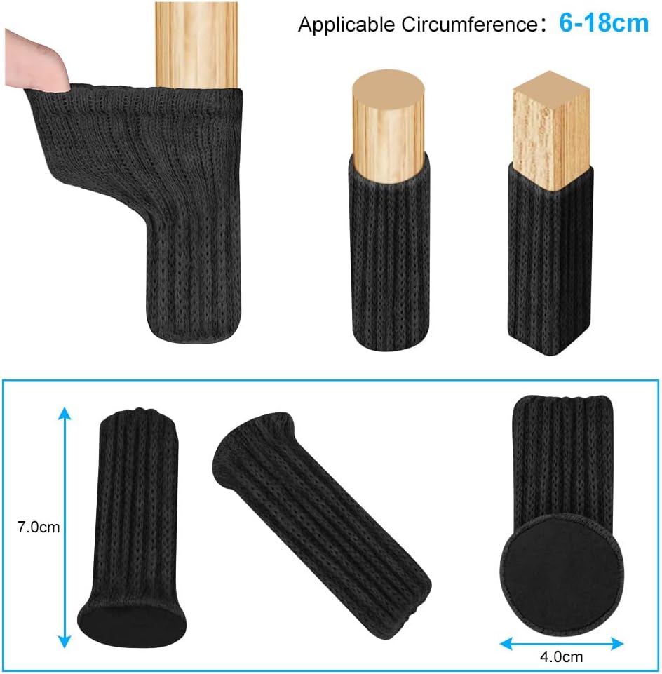 (24er Set) LinaHome Stuhlsocken