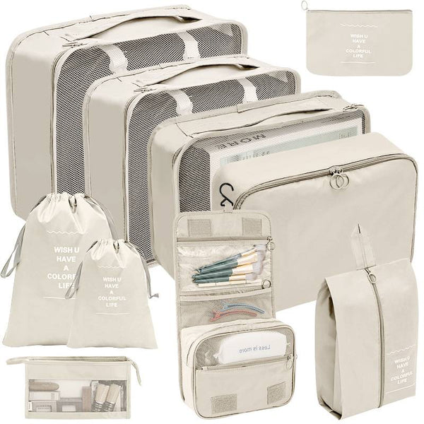 LinaTravel Koffer-Set Organizer (10tlg.)